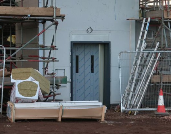 East Linton Station Construction - 2023-01-21